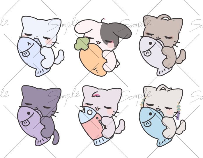 【非公式】ちいこいあにまるずめじるしチャーム