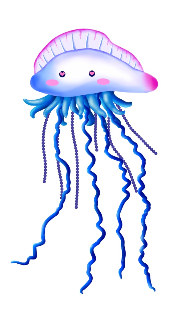 【VTube Studio】カツオノエボシ【汎用モデル】