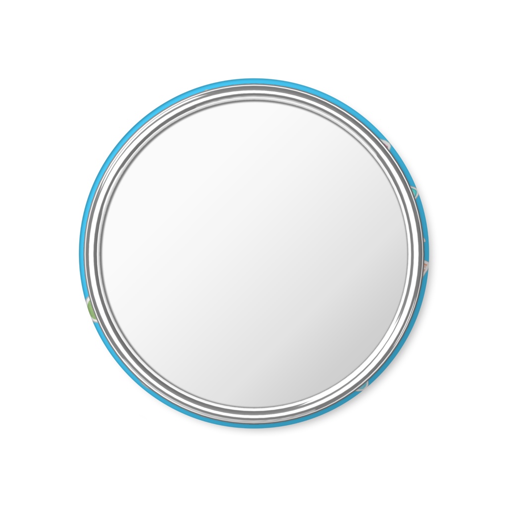 白崎来海のステッカーぺたぺた缶ミラー