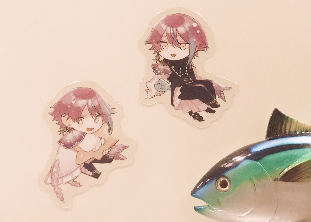 クラゲ代フレークシール