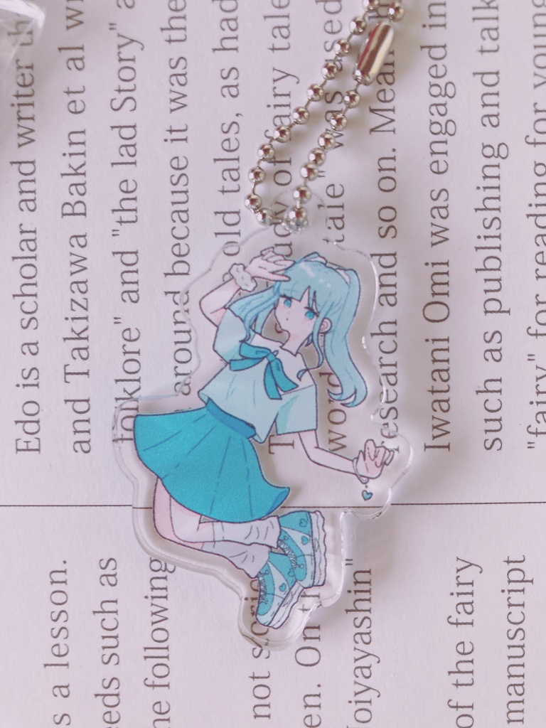 制服ちゃん  アクキー