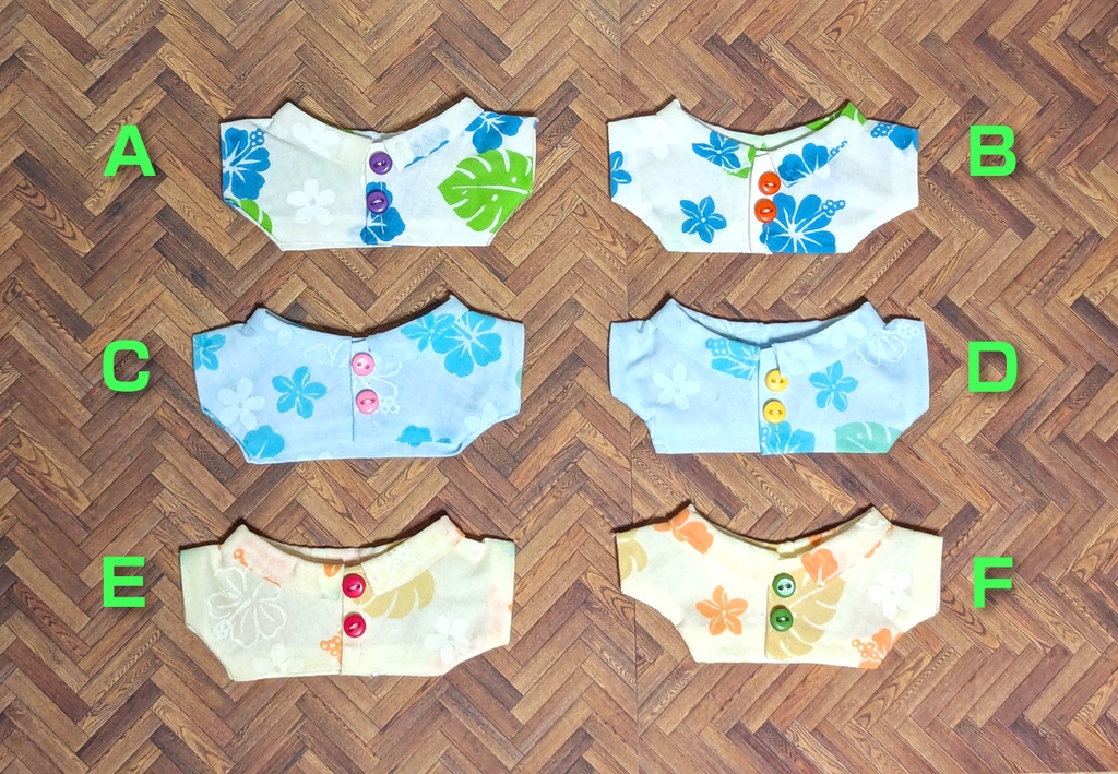 ちびぐるみサイズ アロハシャツ