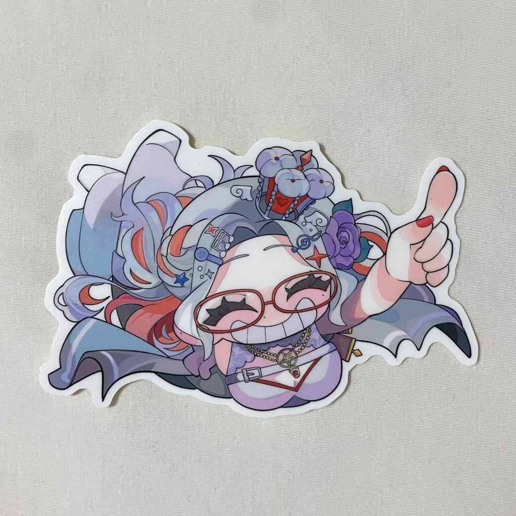 【在庫限り】乙奈りの登録者数1万人記念グッズ ステッカー