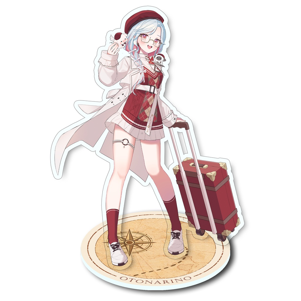 【在庫限り】乙奈りのと旅行グッズ アクリルスタンド