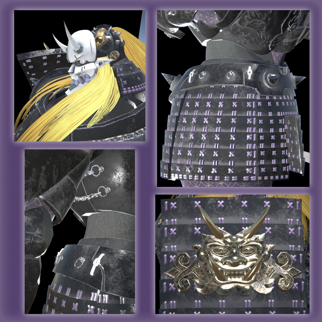 【オリジナル3Dモデル】朱珠童子(あかず どうじ)