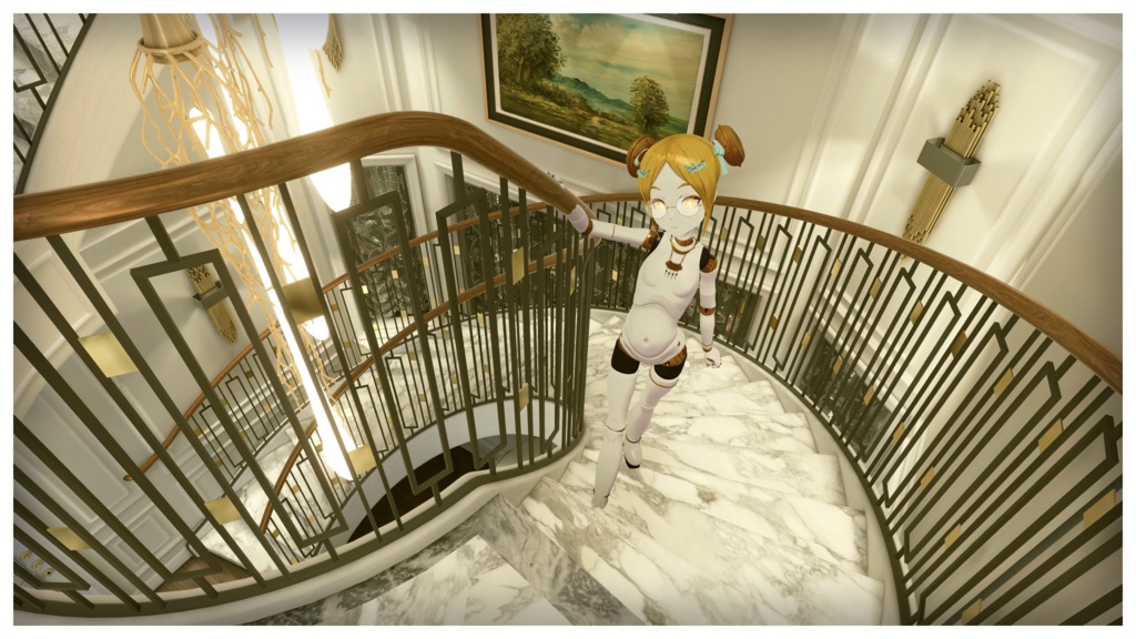 【オリジナル3Dモデル】自動人形1号機 ミモザ