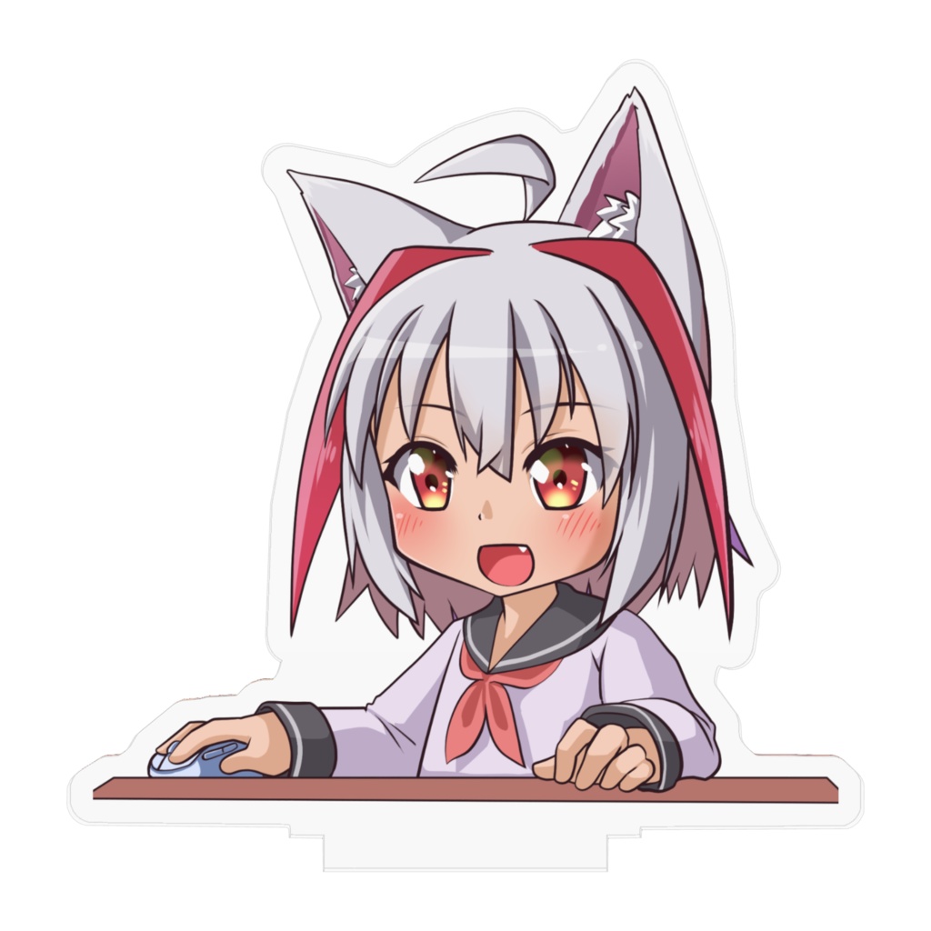 琴奈ちゃんゲーム中アクスタ