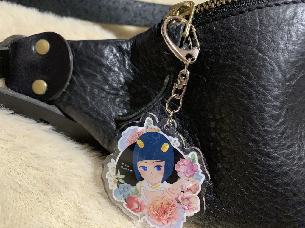 【ブチャラティ】お花のアクリルキーホルダー