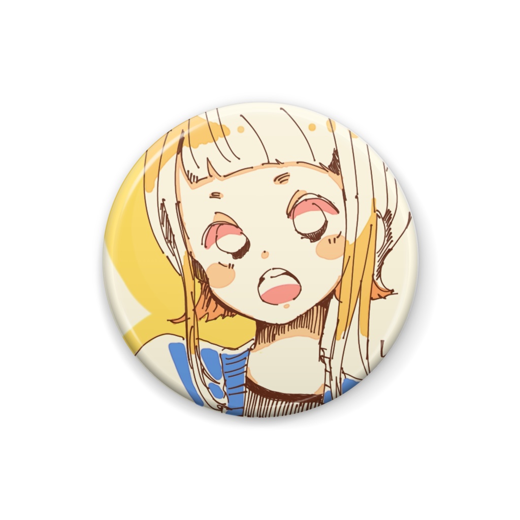 おなのこ 缶バッジ(小)