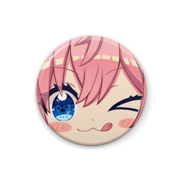 おかおドアップ缶バッヂなのだ☆