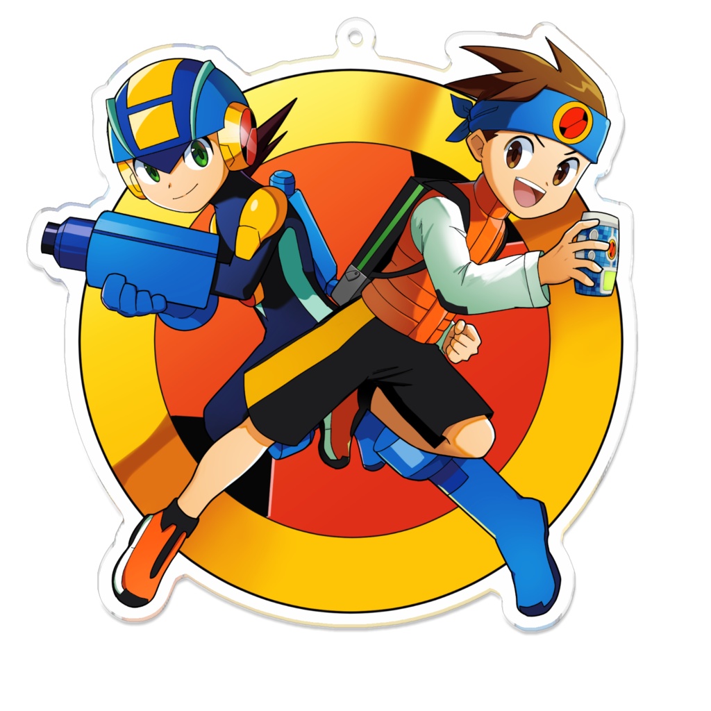 熱斗＆ロックマン アクキー