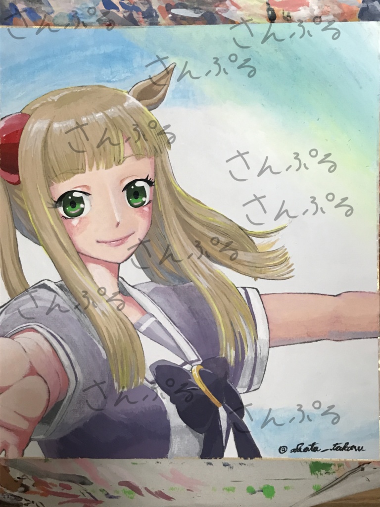 メグ色紙