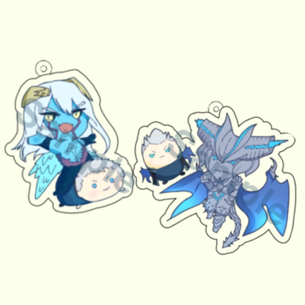 魔人アクリルキーホルダー