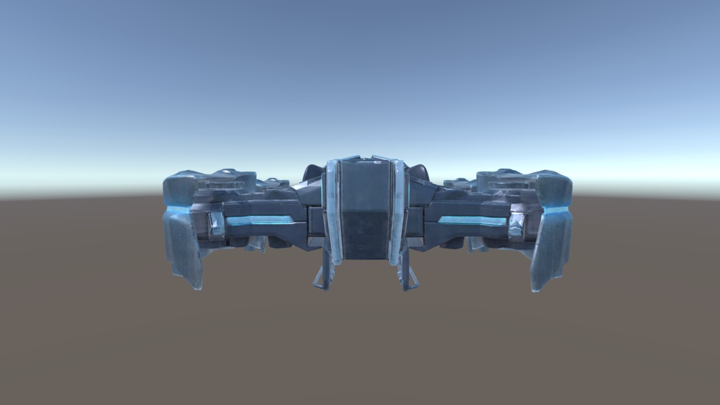 【VRChat想定】サイバー・スカウトドローン『Night-Owl MK-VII』