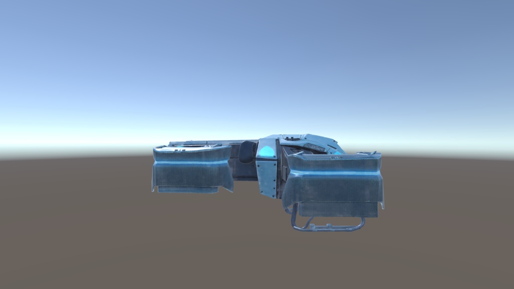 【VRChat想定】サイバー・スカウトドローン『Night-Owl MK-VII』