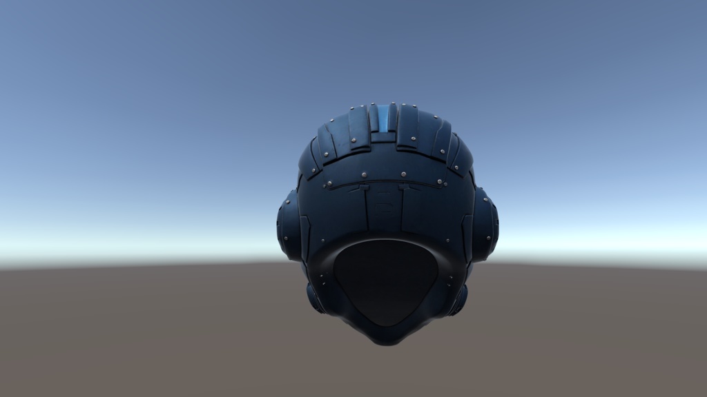 【VRChat想定】タクティカルマスク "Phantom"