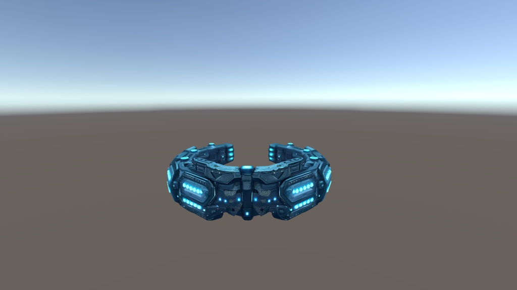 【VRChat想定】Phantom Neck-Armor "Type-06"