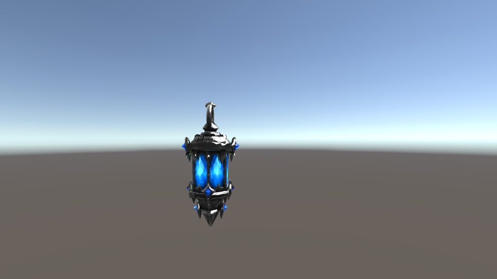 【VRChat想定】Abyss Lantern - 深淵の携行魔灯 -