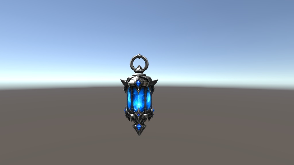 【VRChat想定】Abyss Lantern - 深淵の携行魔灯 -