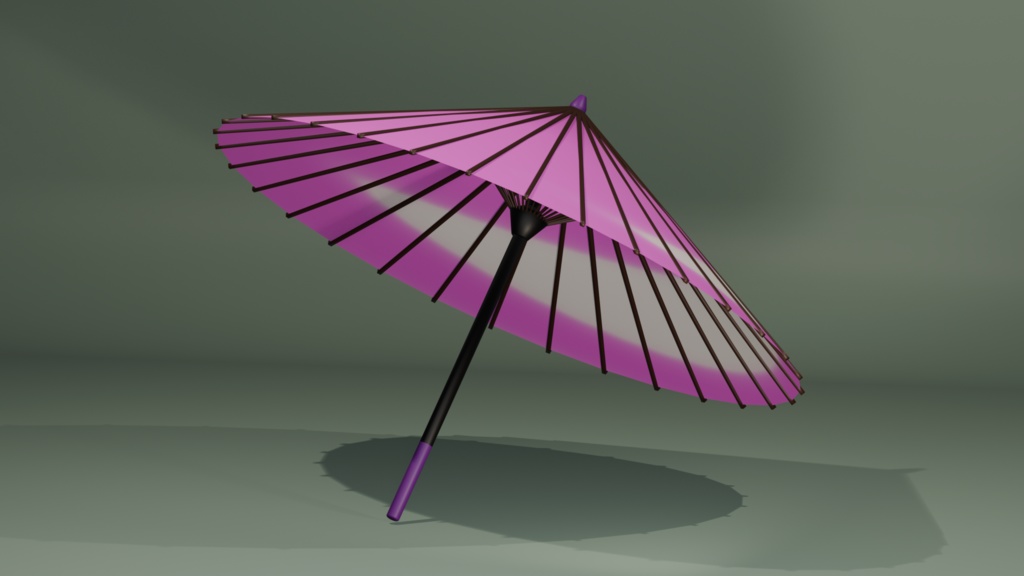 和傘-5カラーバリエーションpack