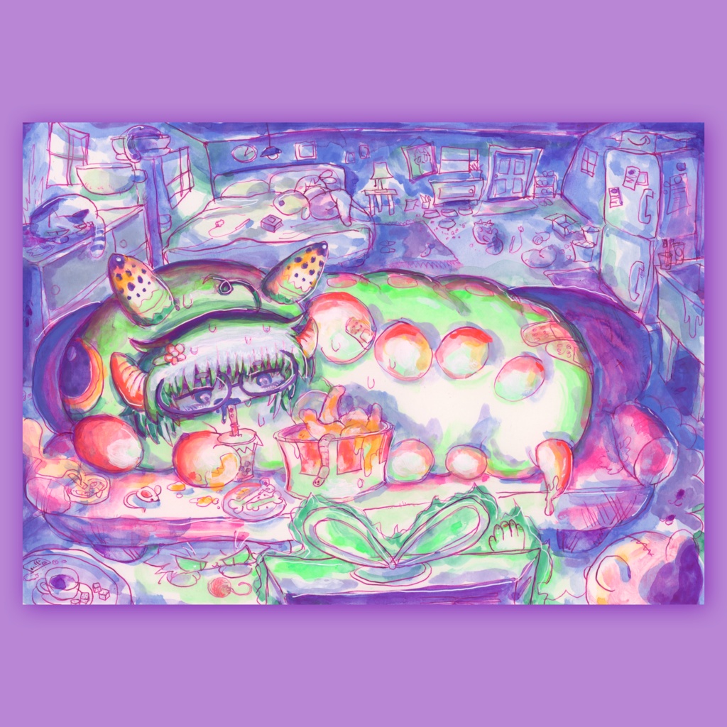 A4「drawing 2024/10/07」
