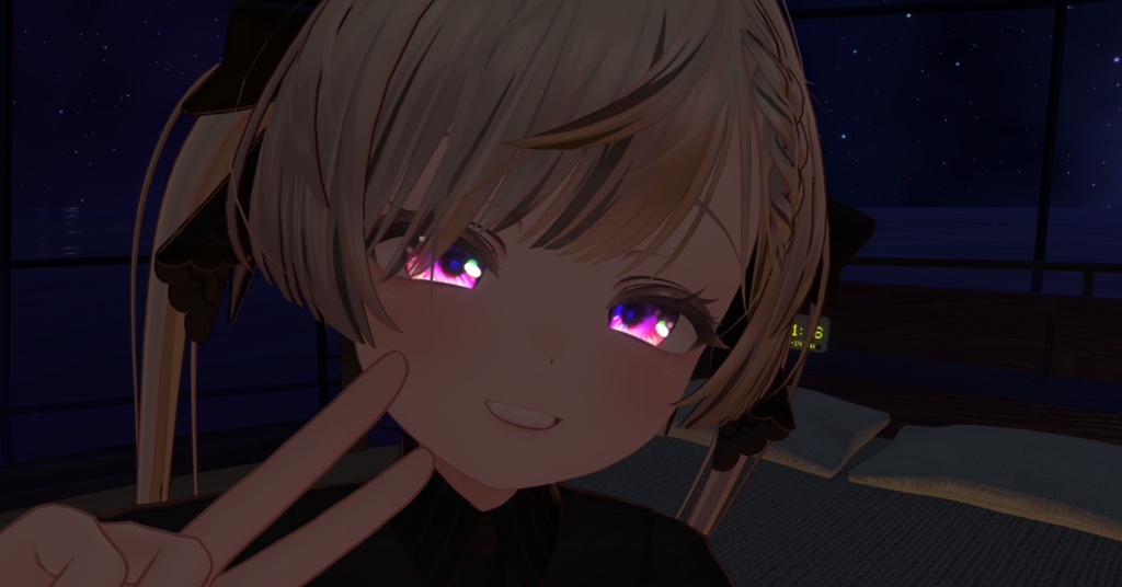 深淵なるお目目 マヌカちゃん用