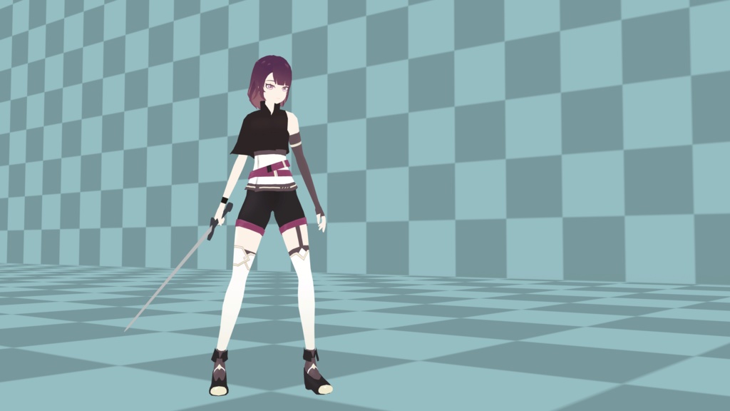 【剣士】3Dアクションアニメーションパック