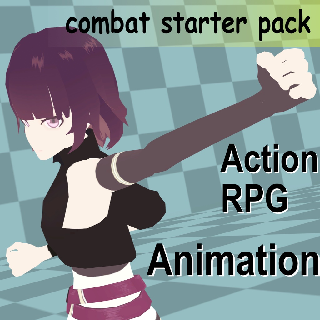 【格闘】3Dアクションアニメーションパック