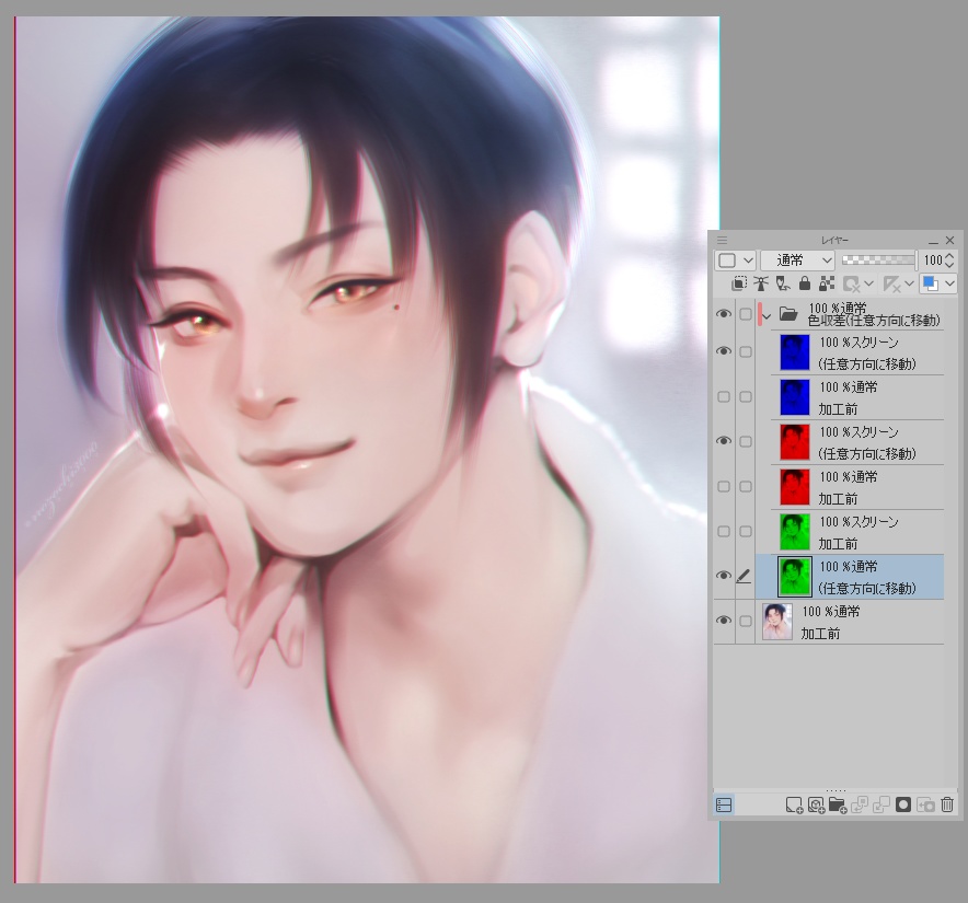 クリスタ「A2 仕上げ加工」オートアクションセット ver.006 (全25種)