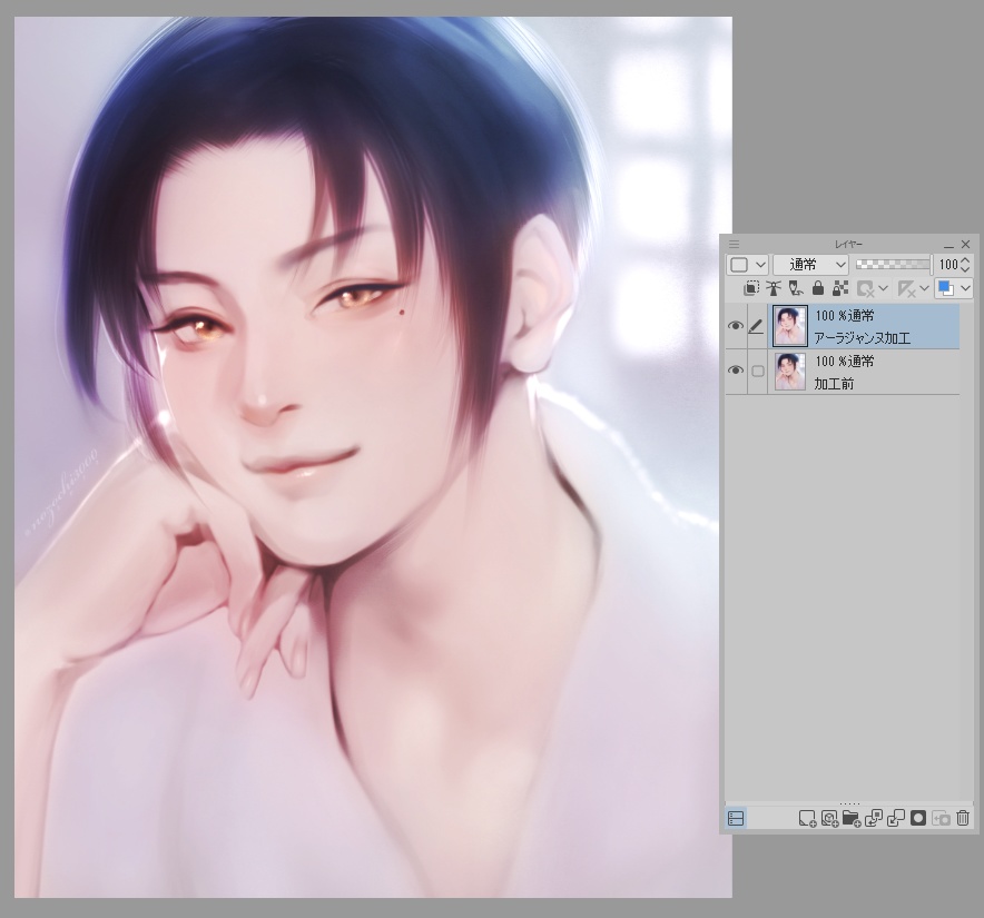 クリスタ「A2 仕上げ加工」オートアクションセット ver.006 (全25種)