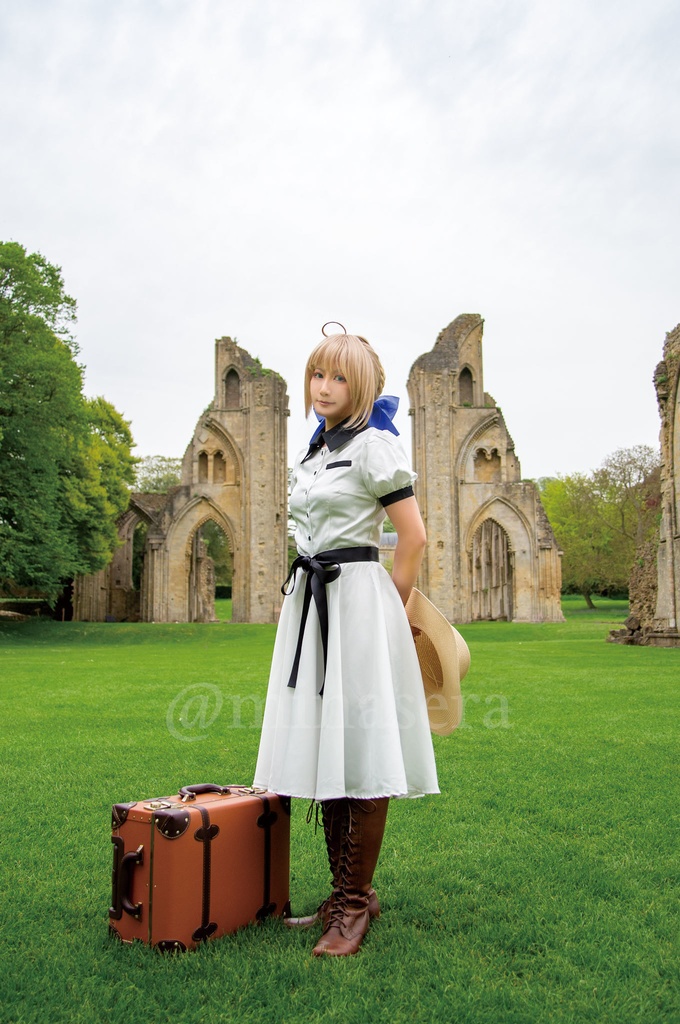 【データ販売/通常版】Fateイギリスアーサー王聖地巡礼コスプレ写真集