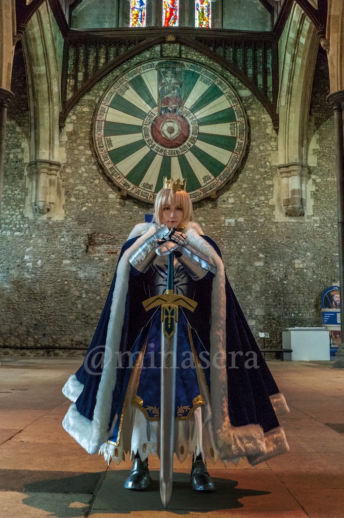 【データ販売/通常版】Fateイギリスアーサー王聖地巡礼コスプレ写真集