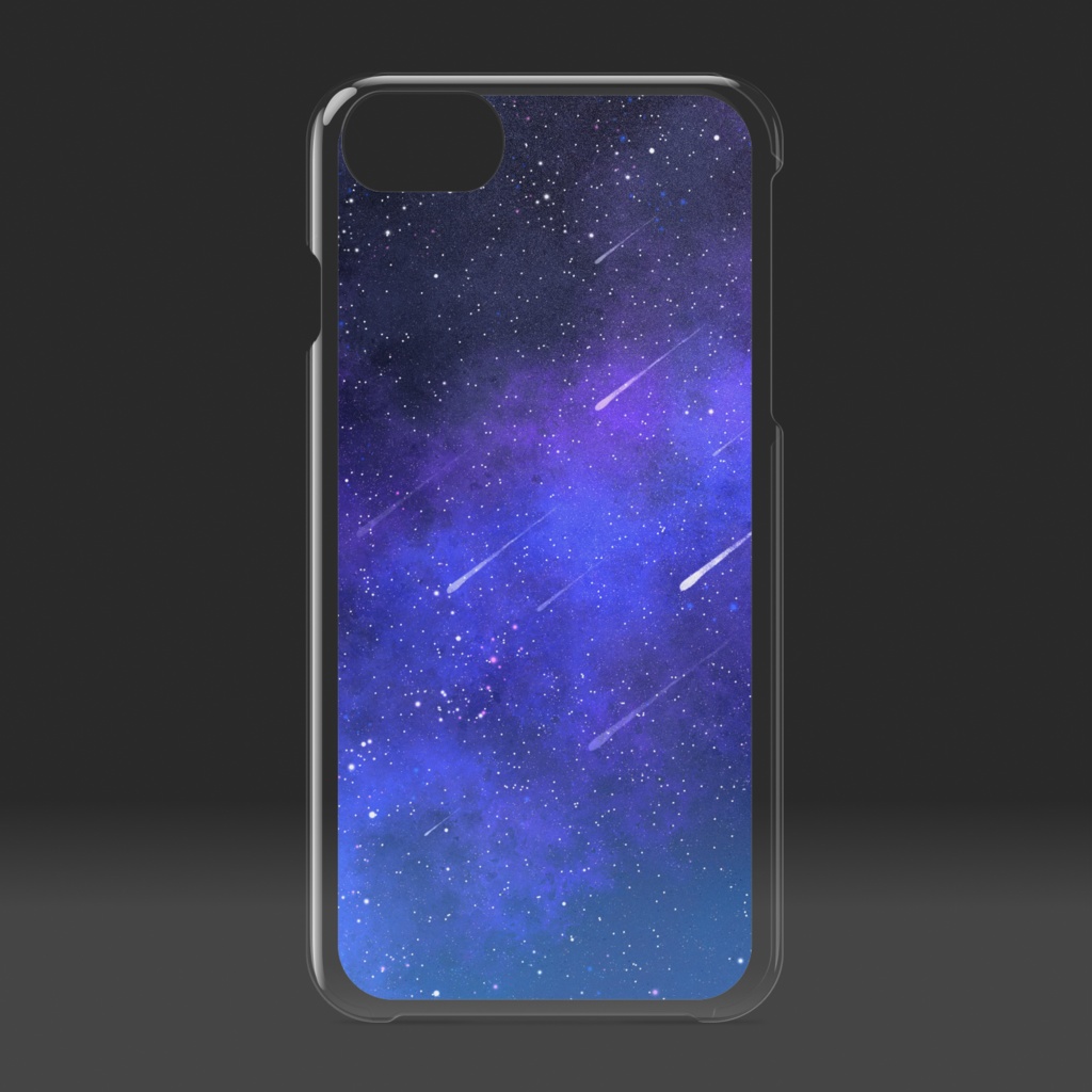 流れ星のiPhoneケース