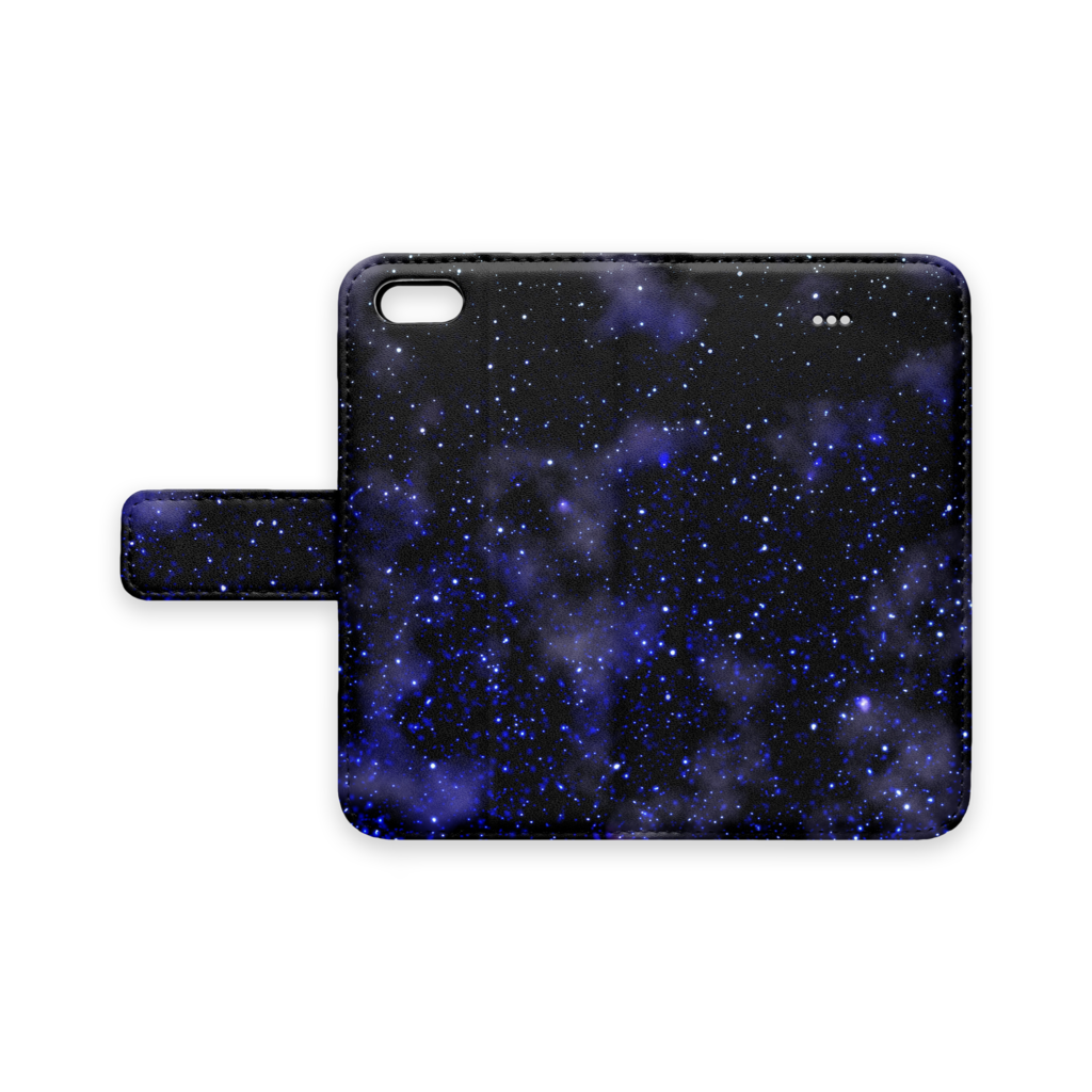 星の海　手帳型iPhoneケース iPhone5