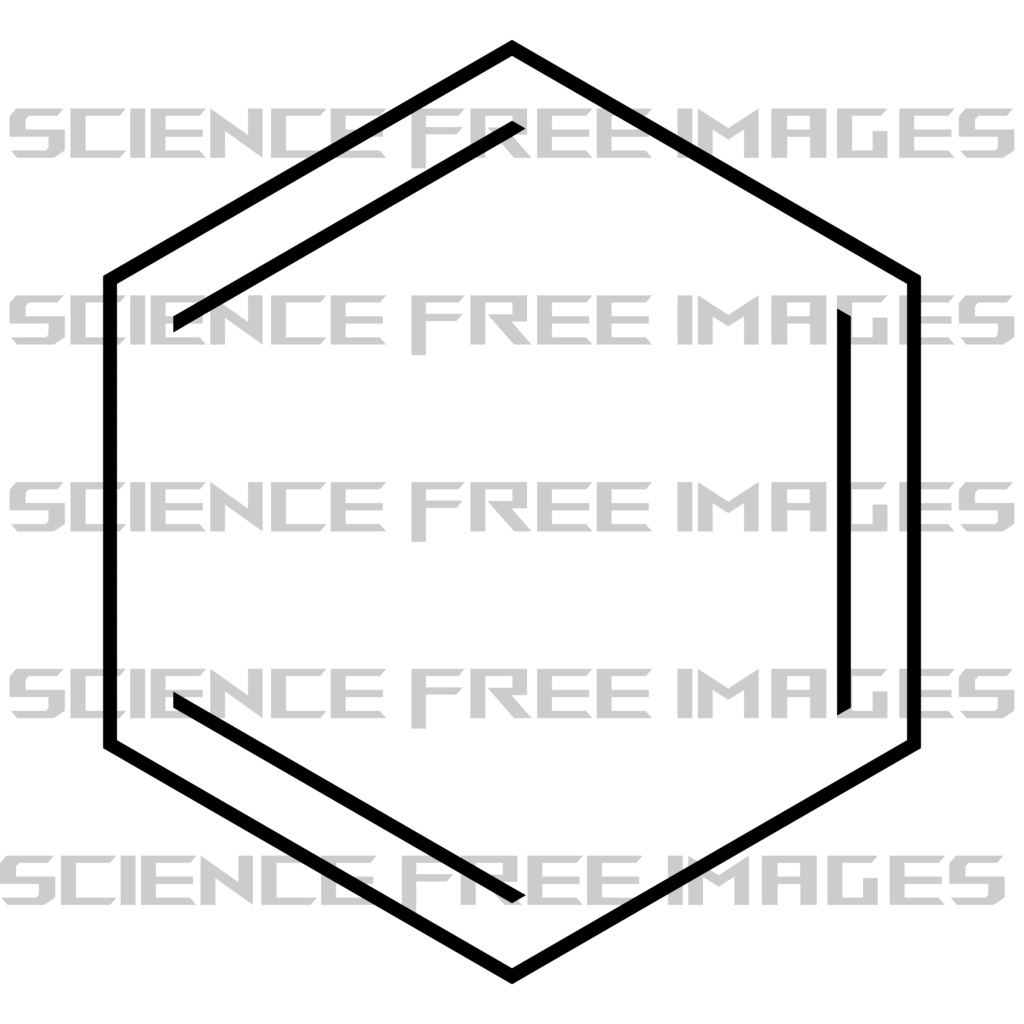 ベンゼン ケクレ構造式　(benzene) C6H6