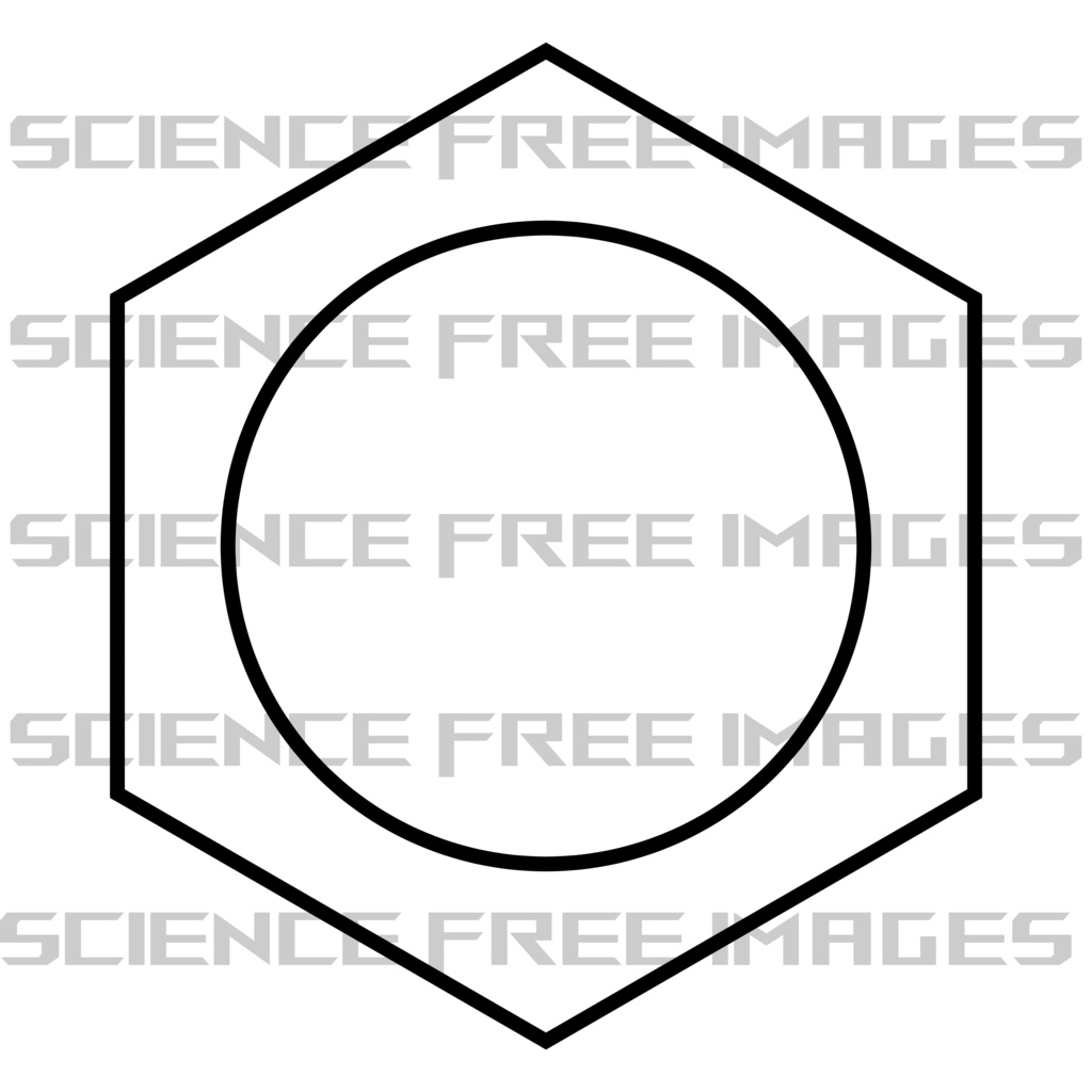 ベンゼン ロビンソン構造式   （benzene）C6H6