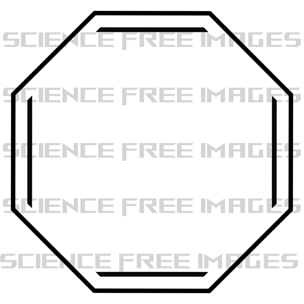 [8]アヌレン([8] Annulene)　シクロオクタテトラエン (cyclooctatetraene)　C8H8