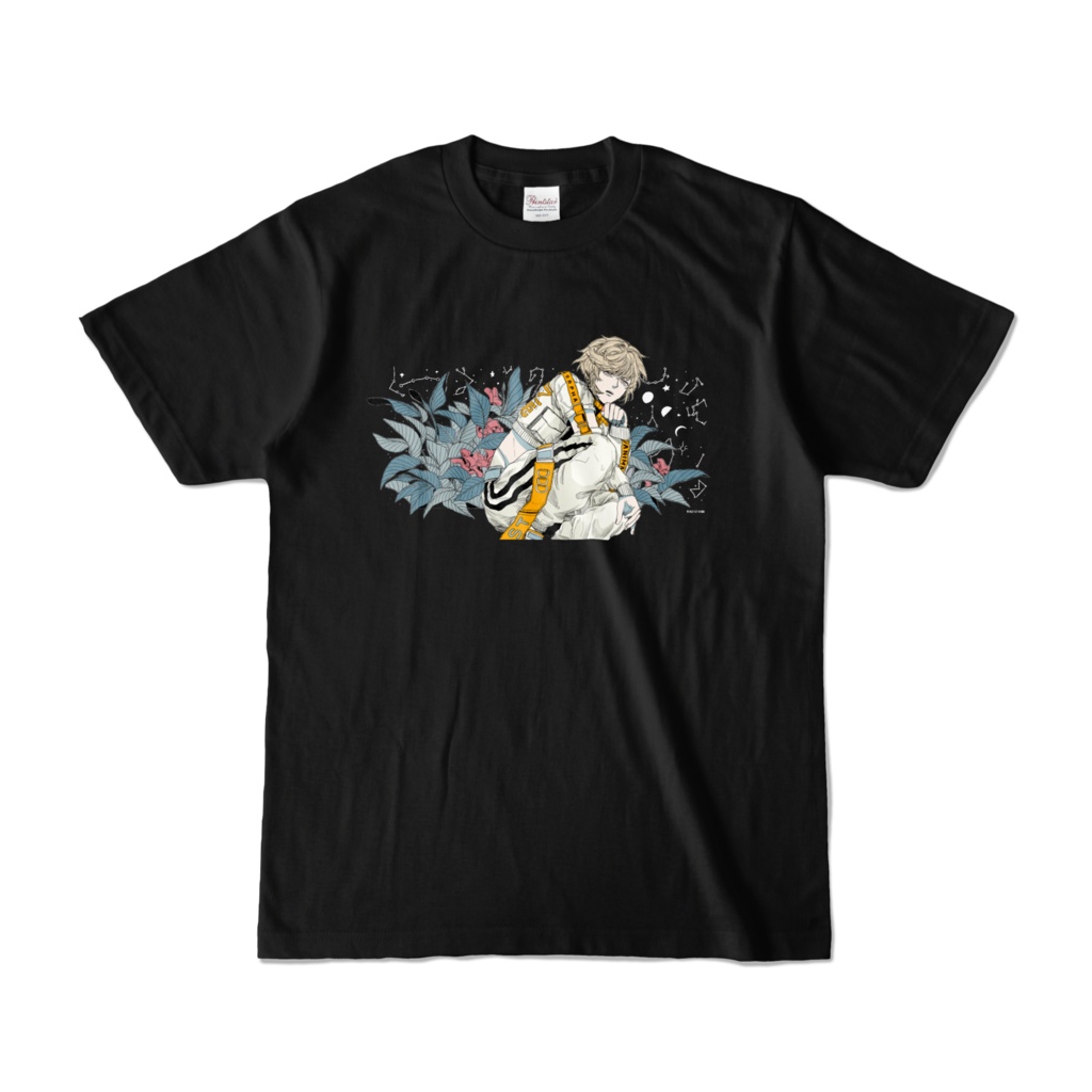 藍兎らび TRIP STAR Tシャツ(黒/カラー)