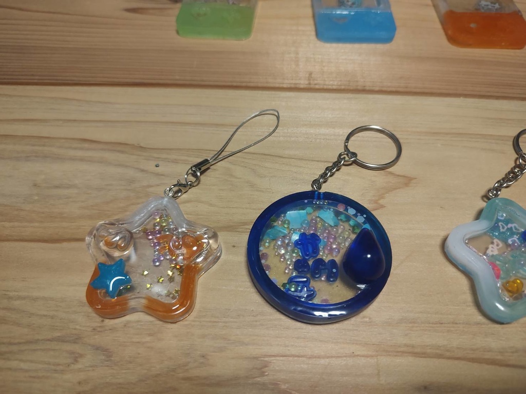 【VGGC10th】シャカシャカレジンキーホルダー