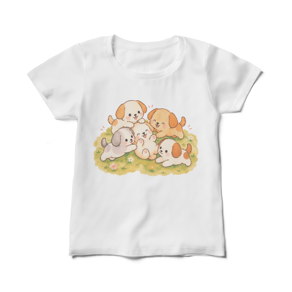   ごろごろ仲良しわんこ