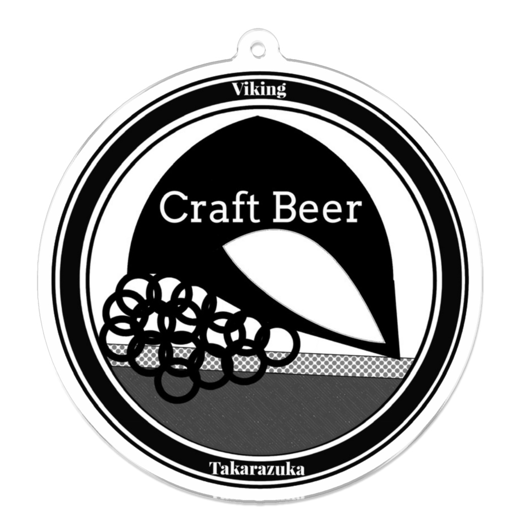 Key ring: Viking-Craft Beer at Takarazuka 70x70