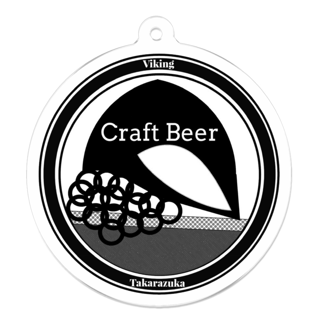 Key ring: Viking-Craft Beer at Takarazuka 50x50