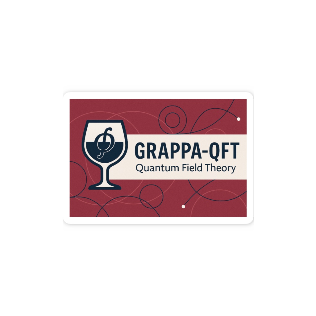 Adhesive Label: GRAPPA-QFT Seminar Banner