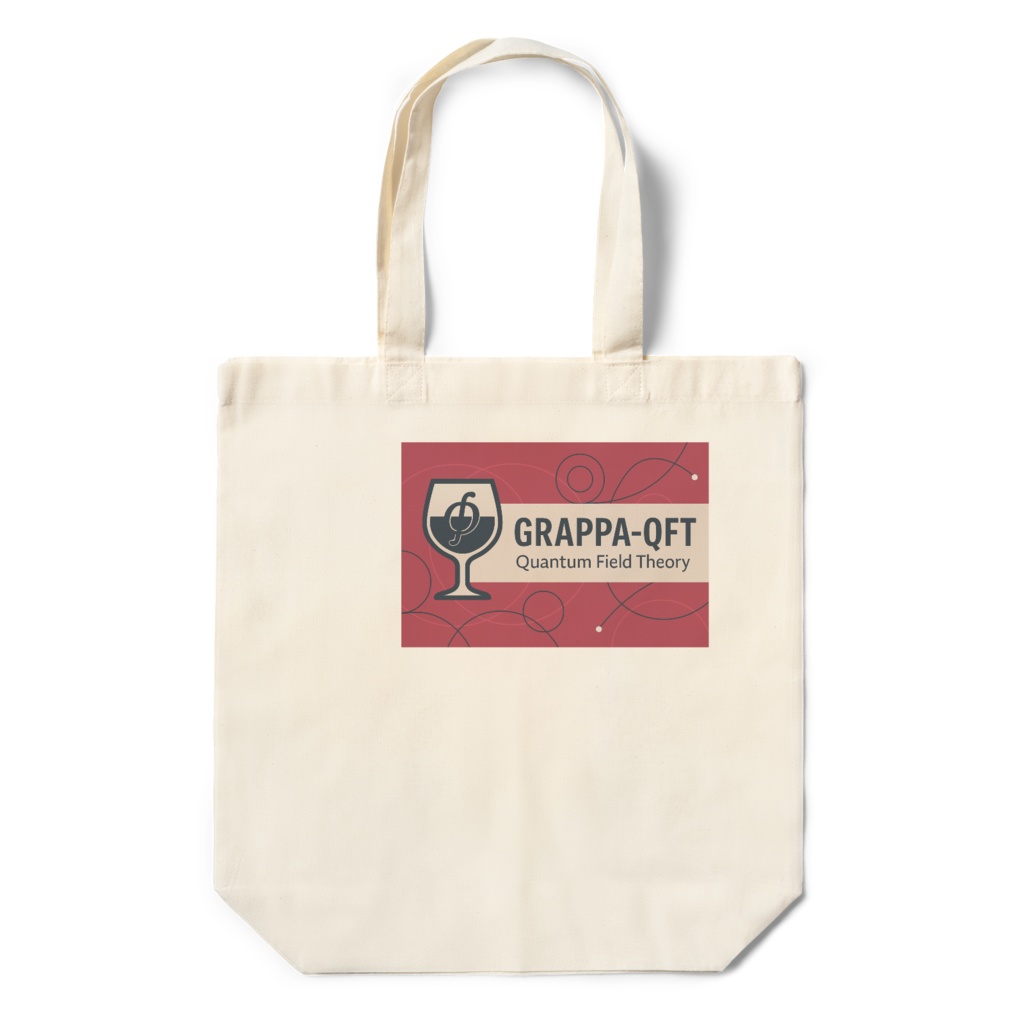 Reusable Tote: GRAPPA-QFT Seminar Banner