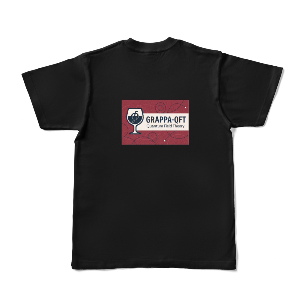 T-shirt Black: GRAPPA-QFT Seminar Series