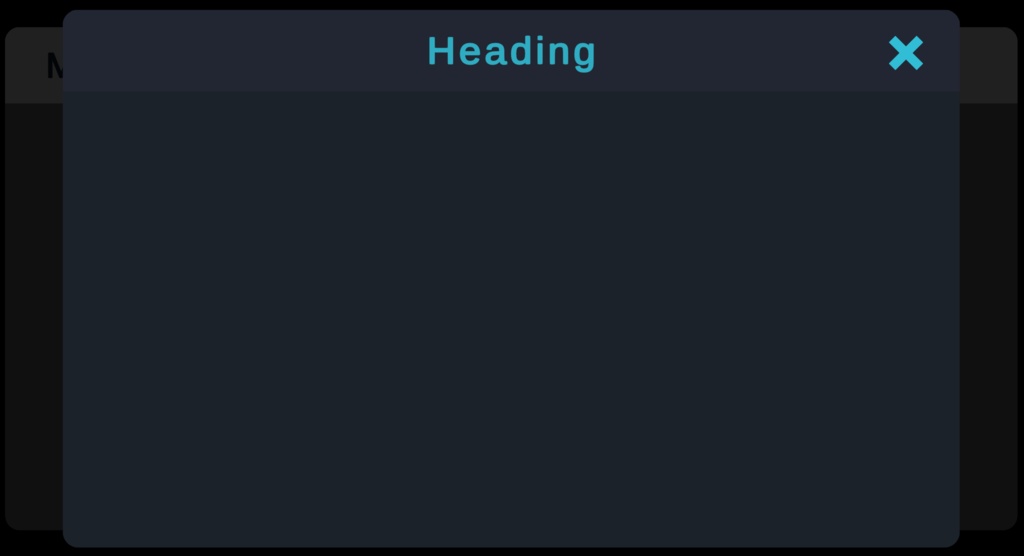 【VRChat向け】VRChat 風 UI スキン “black.kit.vrcui”