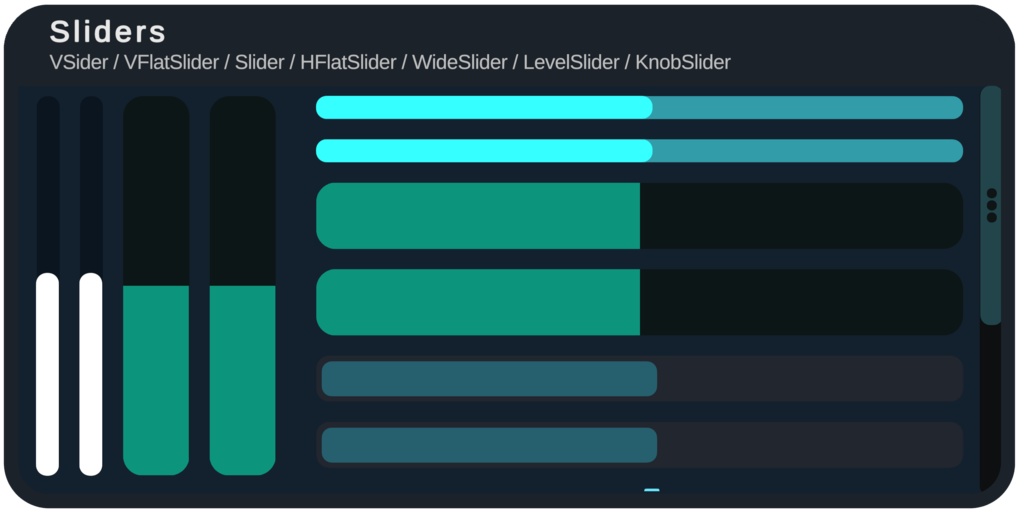 【VRChat向け】VRChat 風 UI スキン “black.kit.vrcui”