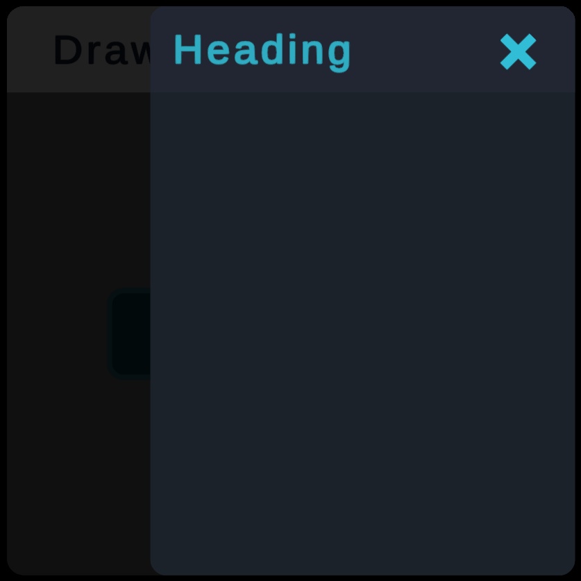 【VRChat向け】VRChat 風 UI スキン “black.kit.vrcui”