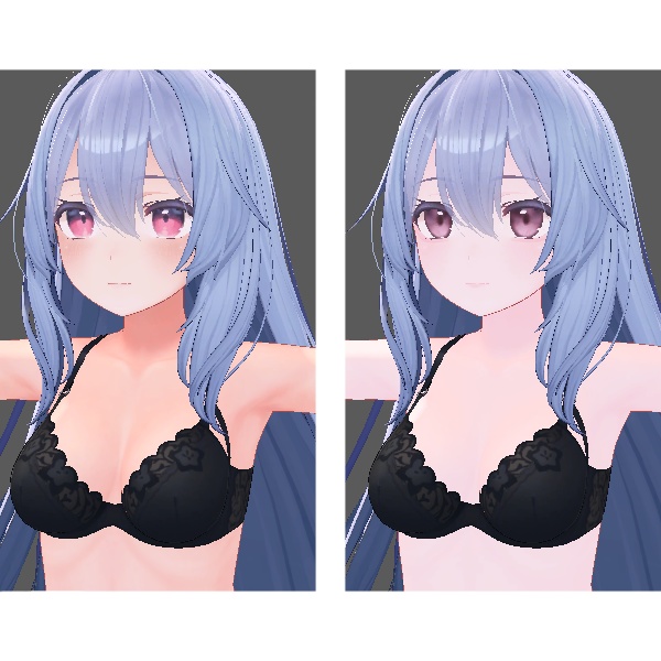 【kikyo対応】ふんわりアイテクスチャ&ナチュラル地雷メイクテクスチャ