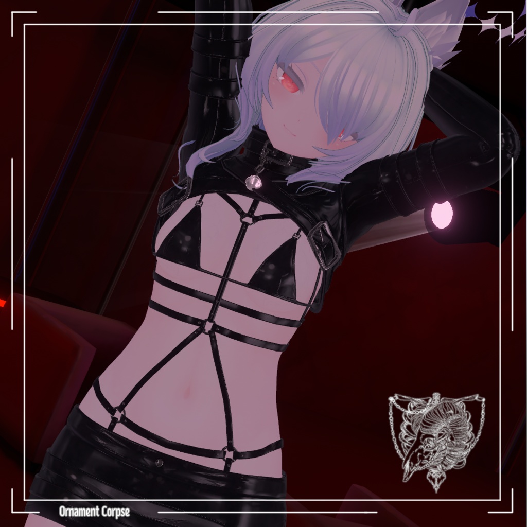 【複数アバター対応】Straight Jacket【VRChat想定】